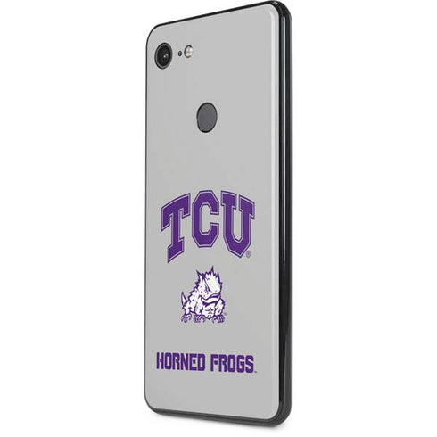 Texas Christian University Horned Frogs Logo Print Google Pixel 3 XL Skin